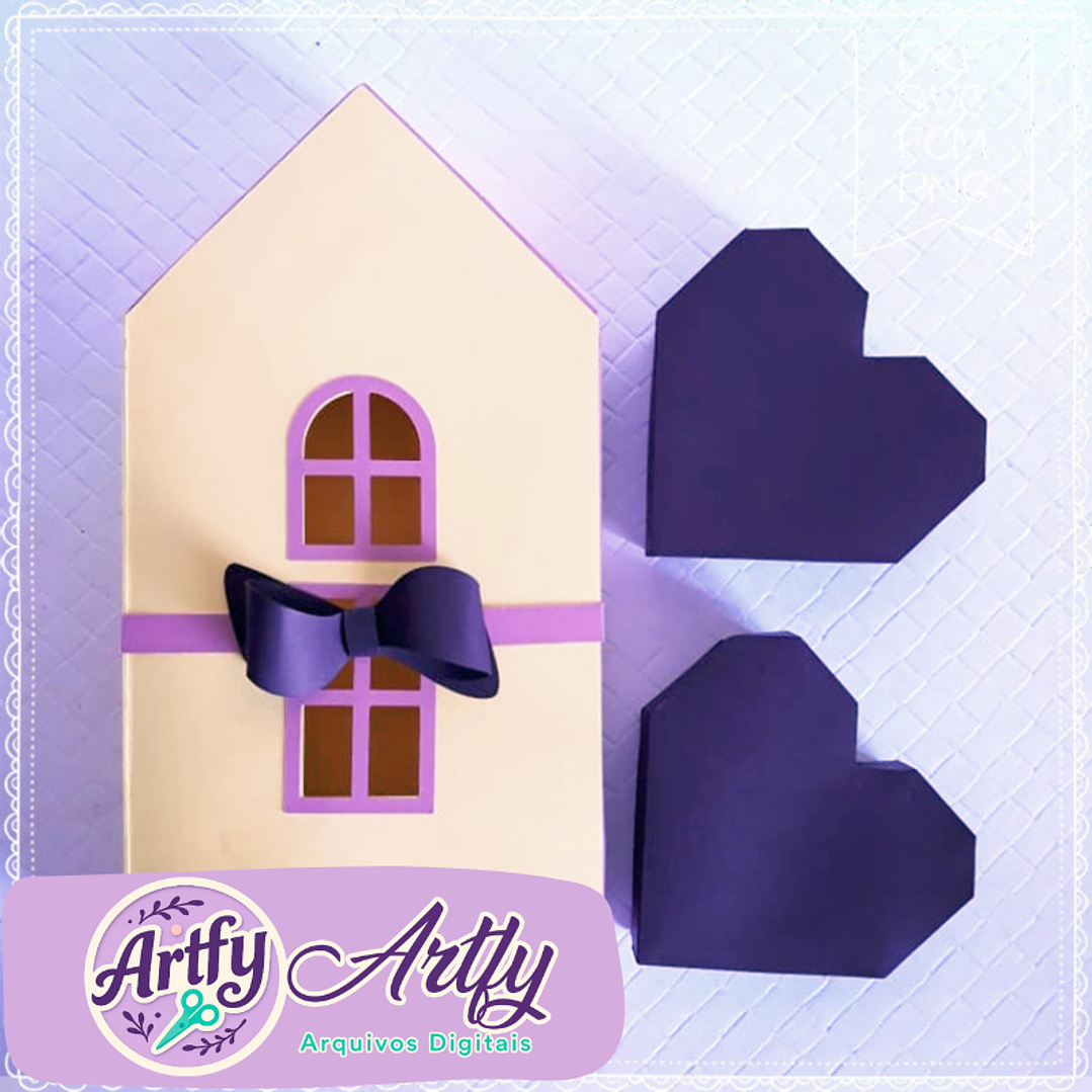Casinha 2 Corações 1