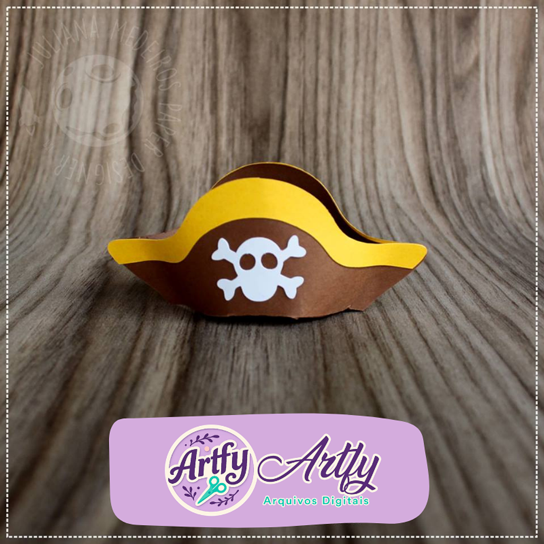 Forminha Chapéu de Pirata 1