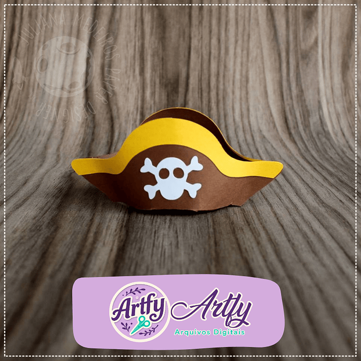 Forminha Chapéu de Pirata 1