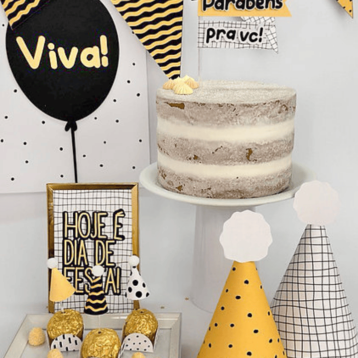 Kit Festa Celebrar em Casa 1