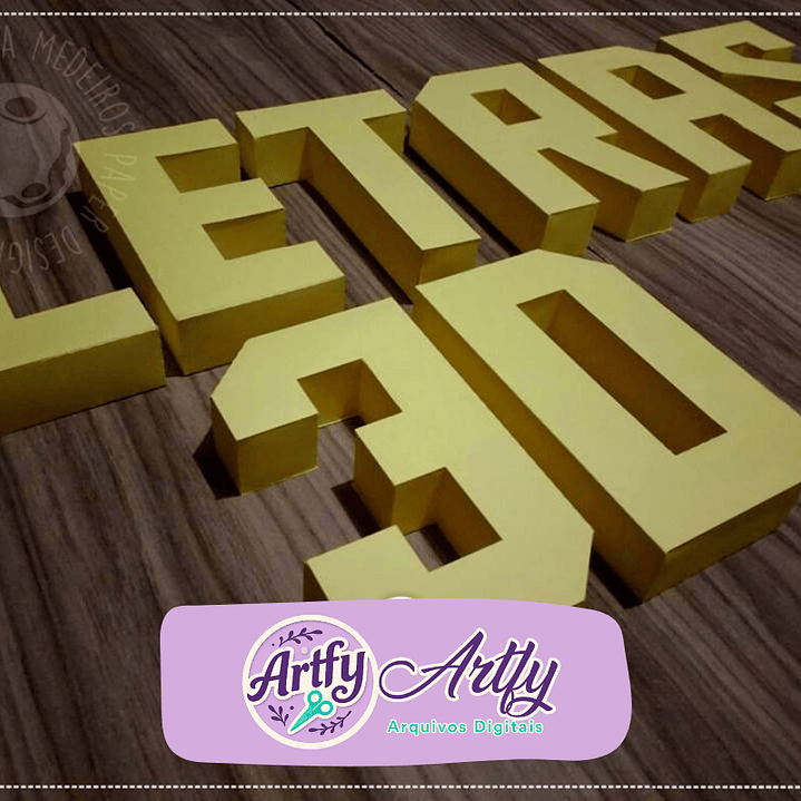 Vogais para Teste - Alfabeto 3D 1