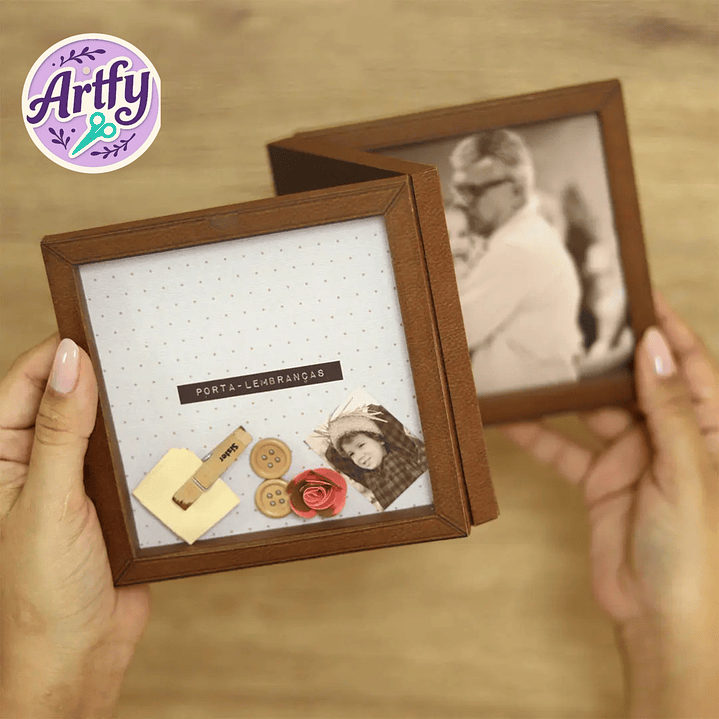 Porta Lembranças Quadrado 1
