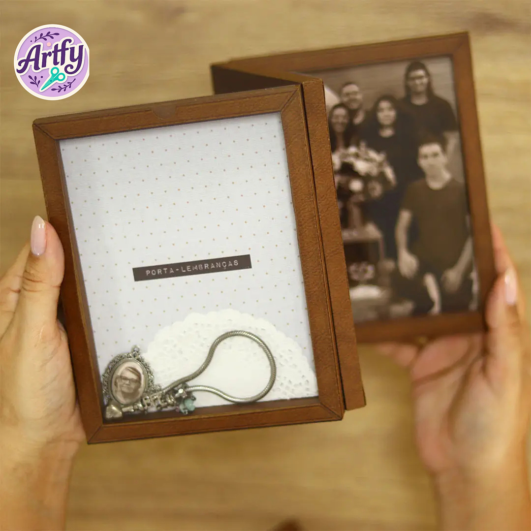 Porta Lembranças Quadrado 1