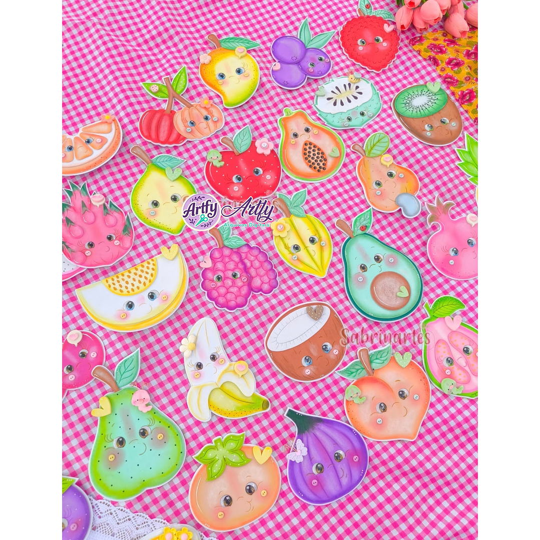 APOSTILA COM MOLDES FRUTINHAS 1