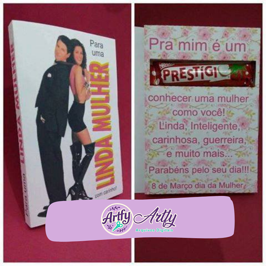 Caixa uma Linda Mulher 1