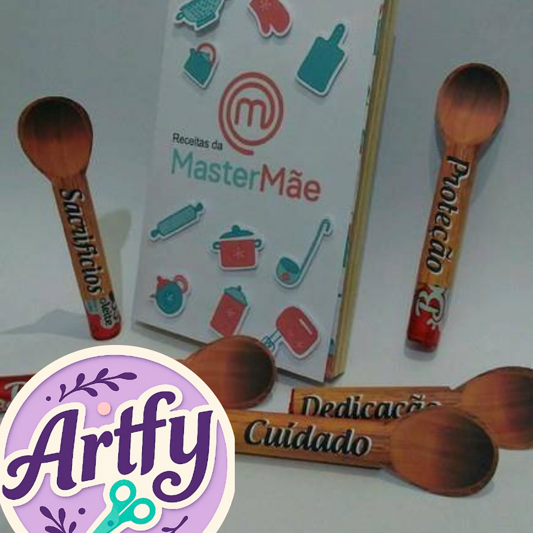 Livro Receitas Master Mãe 1