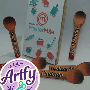 Livro Receitas Master Mãe
