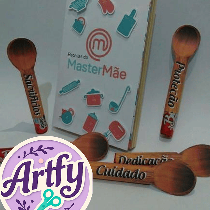 Livro Receitas Master Mãe 1