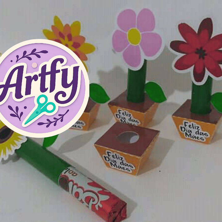 Vaso Dia das Mães 1