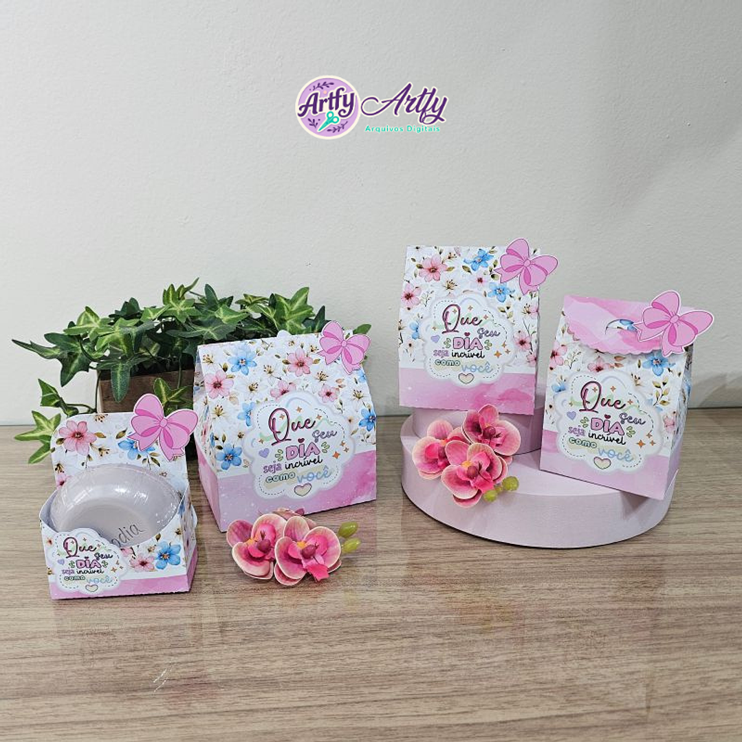 Caixinhas de Sabonete - 4 Modelos 1