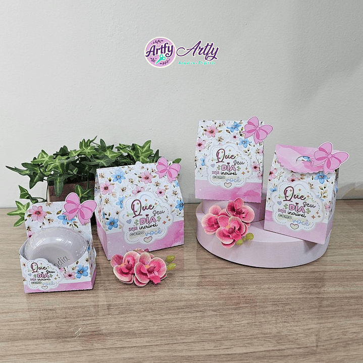 Caixinhas de Sabonete - 4 Modelos 1