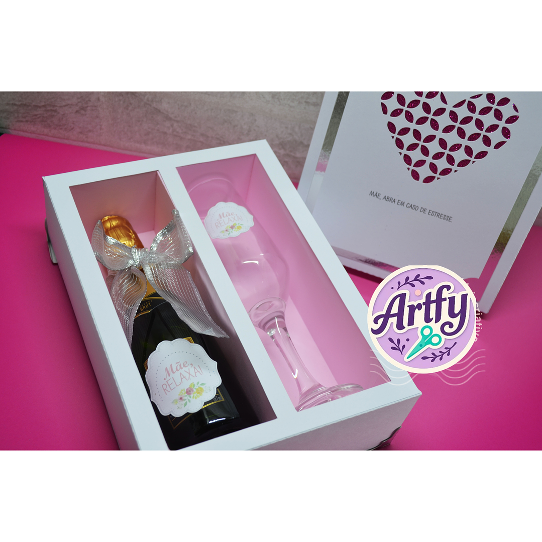 CAIXA MINI CHANDON UMA TAÇA SANTA 1