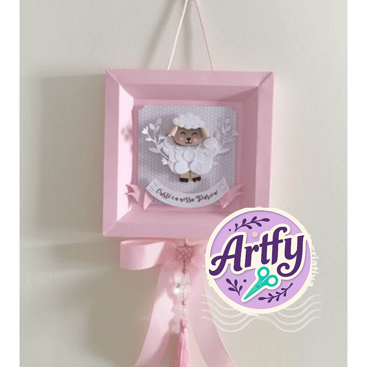 ENFEITE DE PORTA OVELHA 1