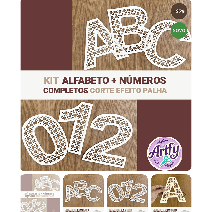 KIT ALFABETO COMPLETO 1