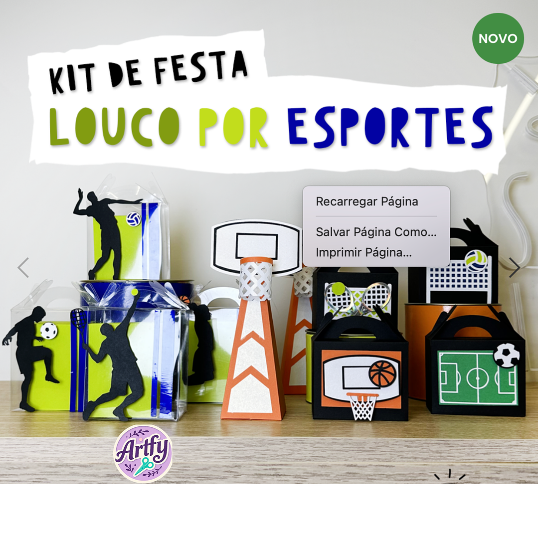 KIT LOUCO POR ESPORTES  1