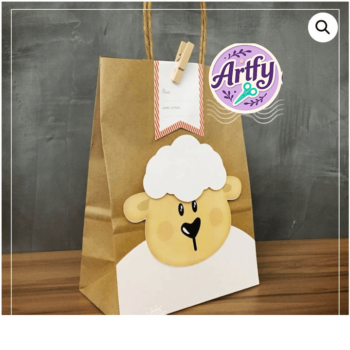 OVELHA PARA SACOLA CRAFT  1