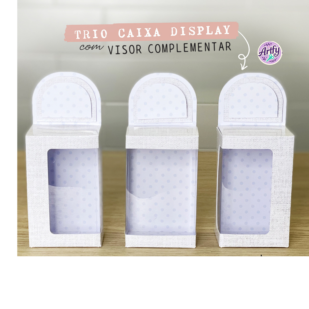 TRIO CAIXA DISPLAY VISOR COMPLEMENTAR 1