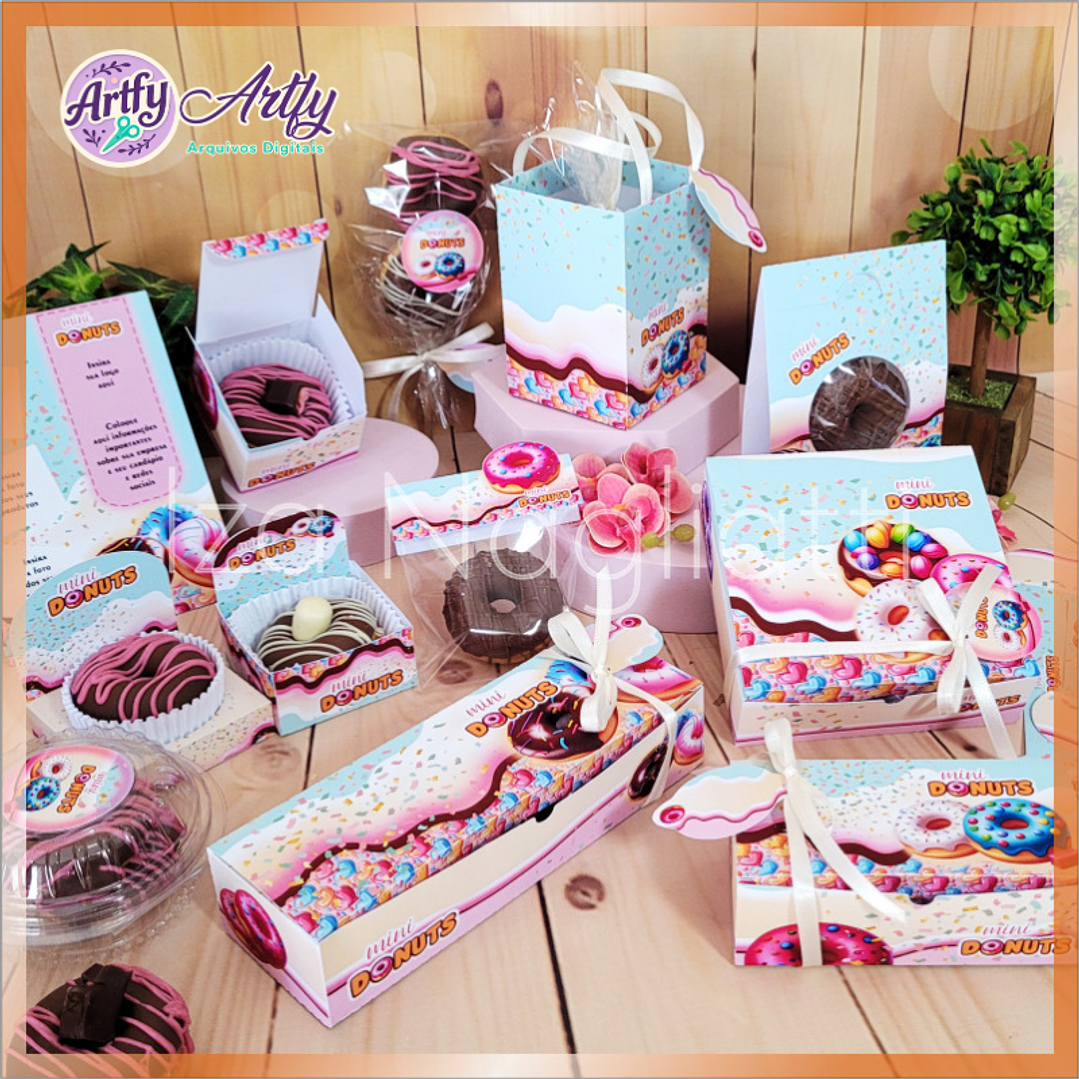 Embalagens para Donuts 1