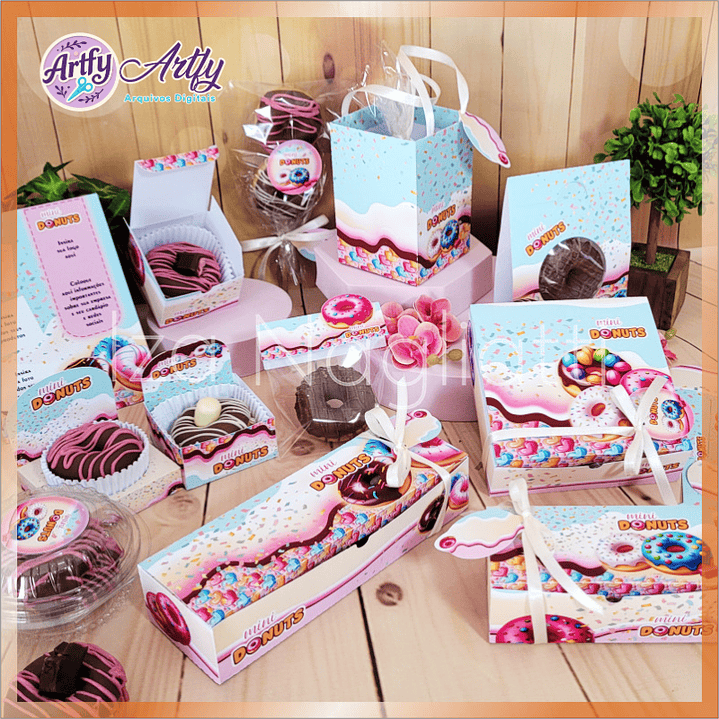 Embalagens para Donuts 1