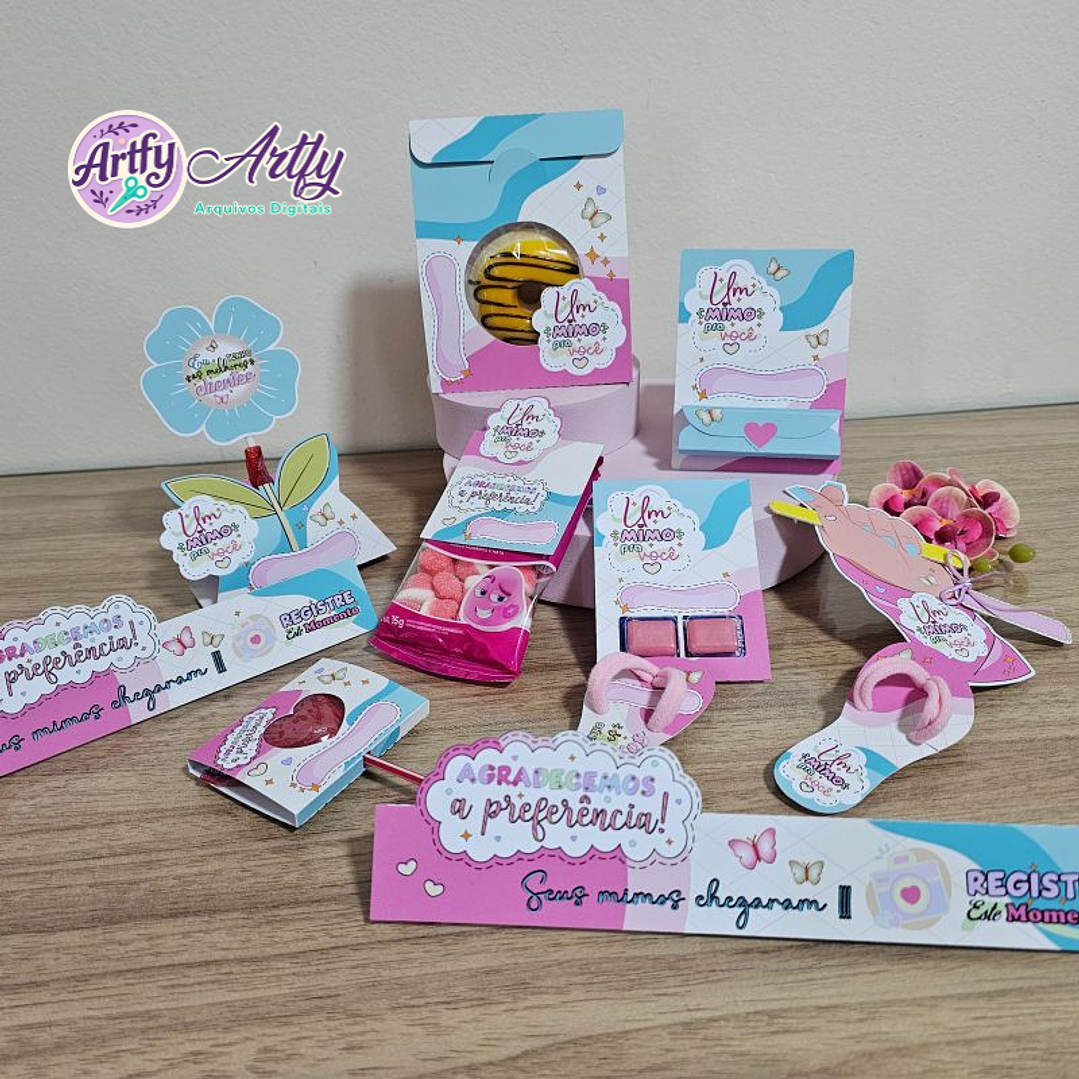 Kit 8 Mimos para Clientes + Lapelas 1