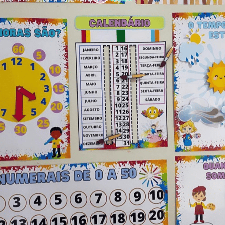 Kit Arrumação Sala de Aula 1