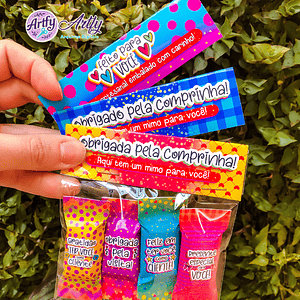 Lapelas Kit Embalagens