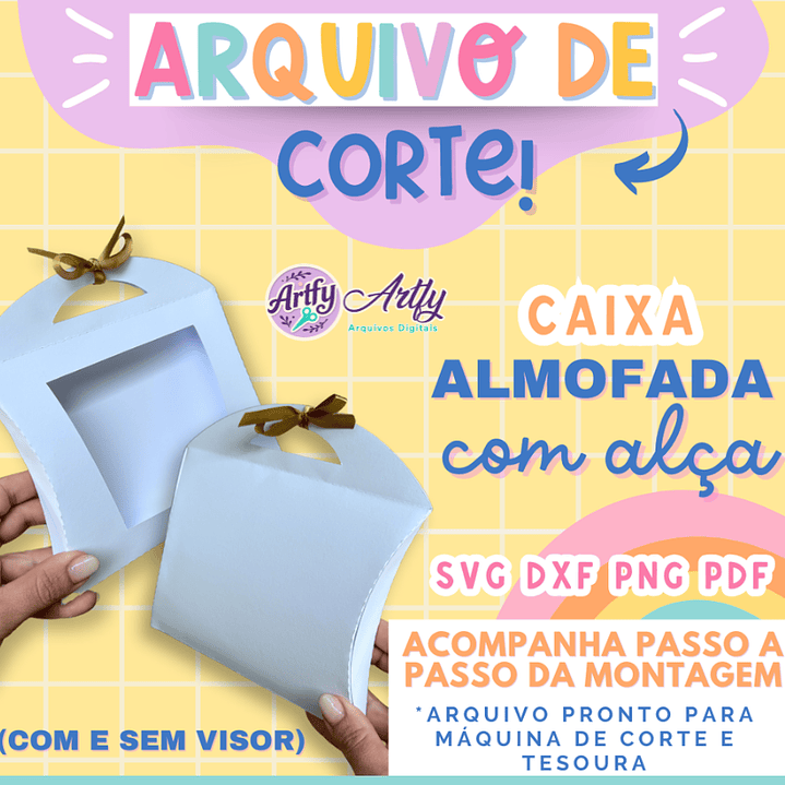 Caixa Almofada com Alça 1
