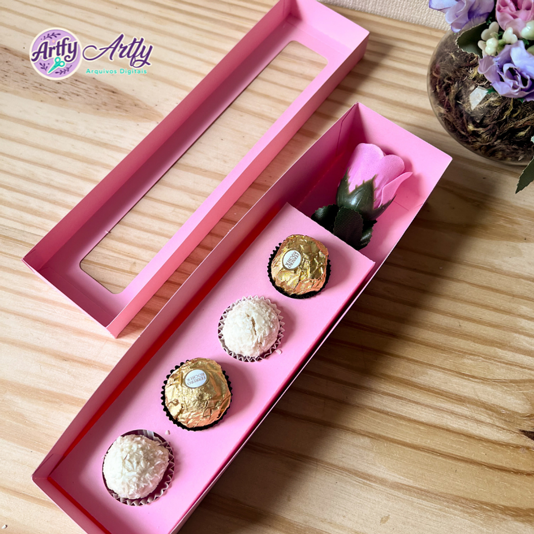 Caixa Rosa e Docinhos 1