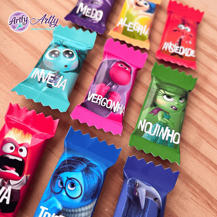 Divertidamente - Balinhas Emoções 1