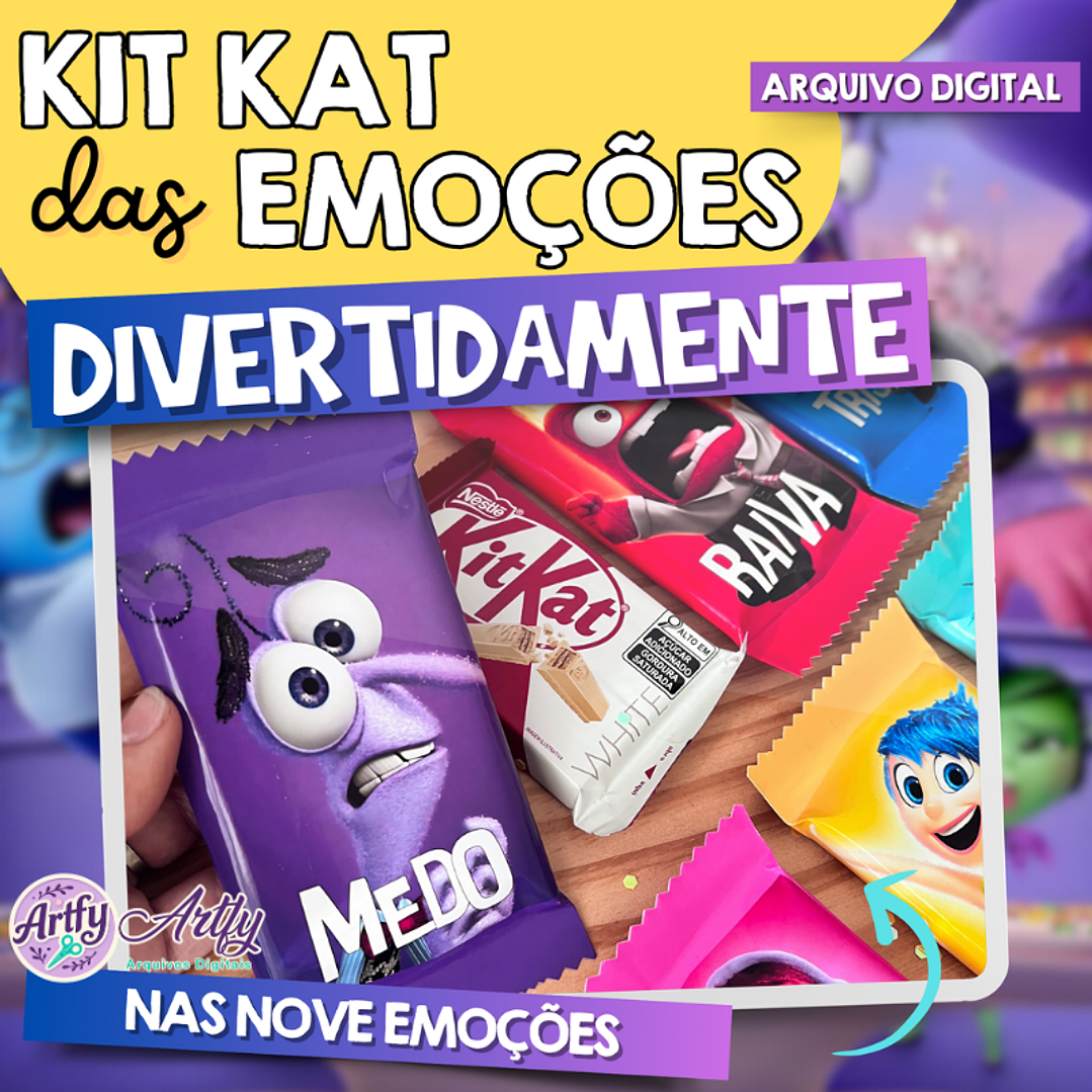 Divertidamente - KitKat das Emoções 1