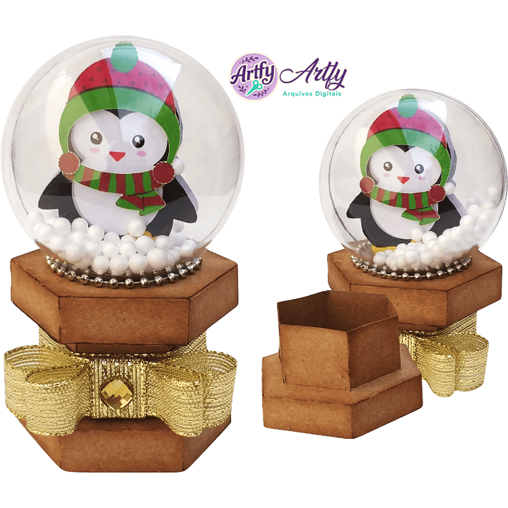 Caixa Globo de Neve 1