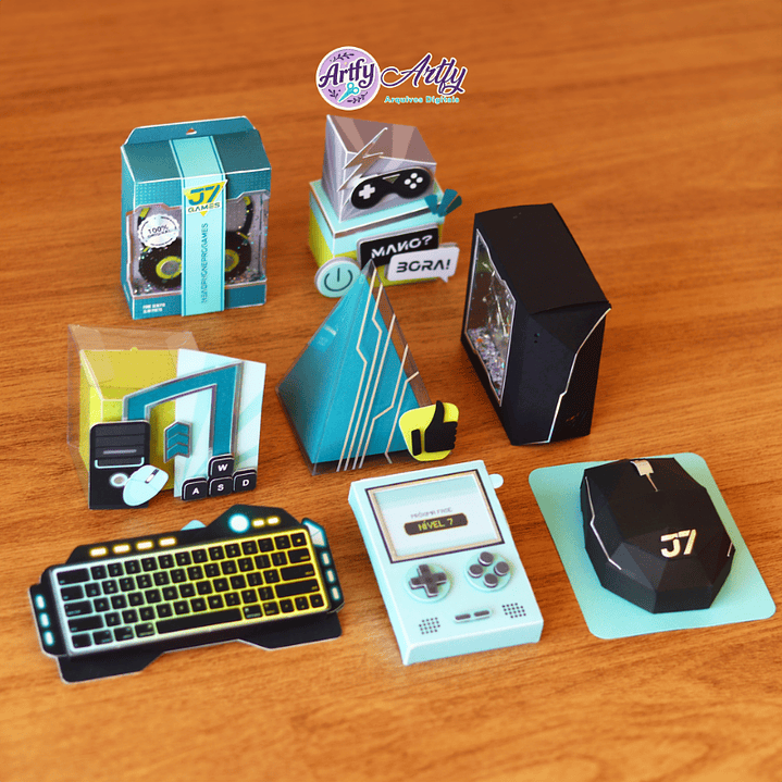 Combo de Caixas Gamer 1