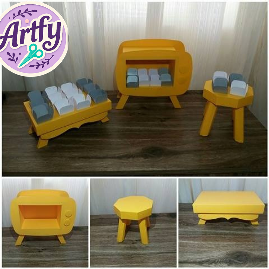 Caixinhas Mini Móveis 1