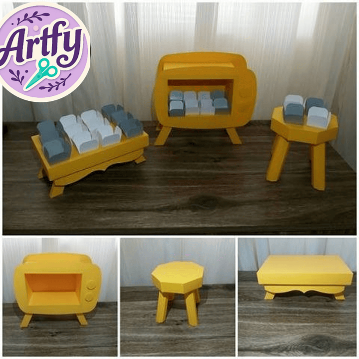 Caixinhas Mini Móveis 1