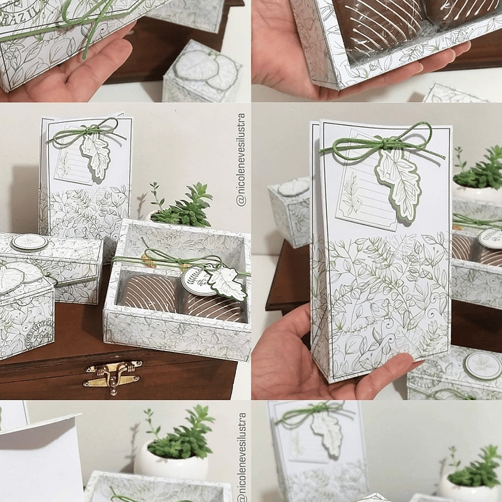 Pack Scrap Coleção Folhagens 1