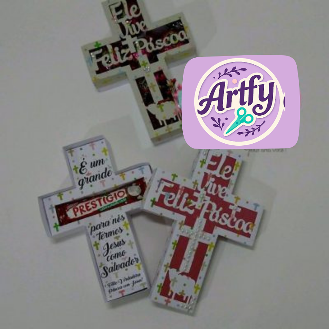 Caixa Cruz Páscoa 1