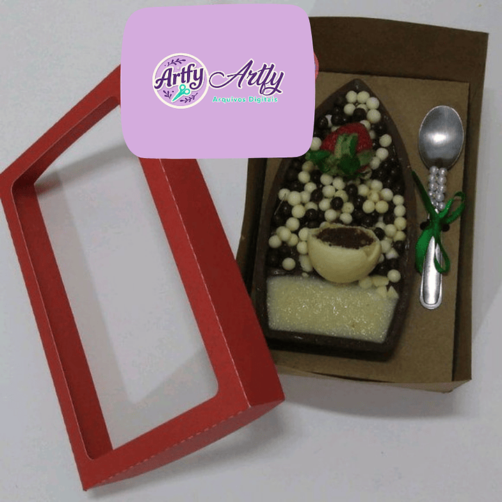 Caixa Barca de Chocolate 1