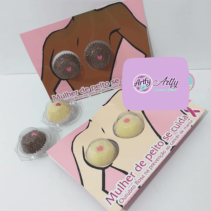 Cartão Blister Outubro Rosa 1