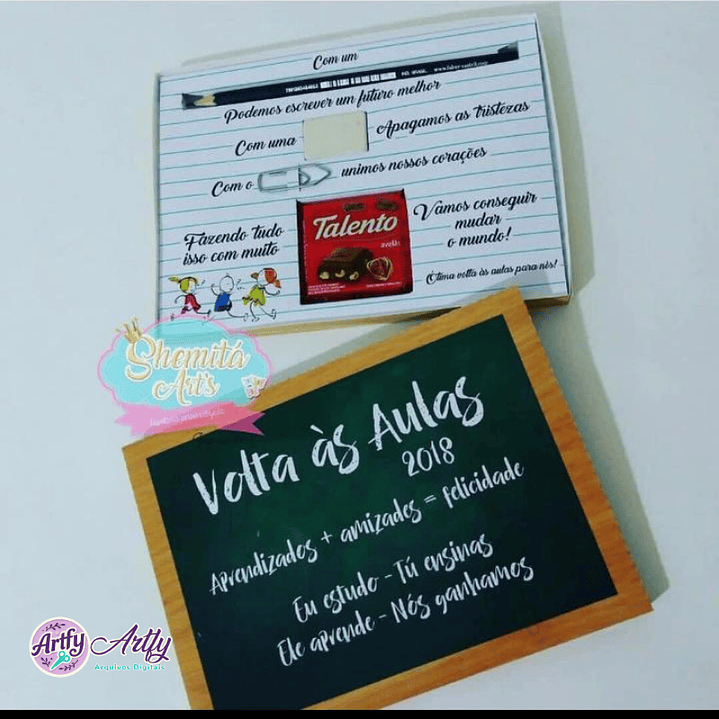 Lousa Talento Volta às Aulas 1