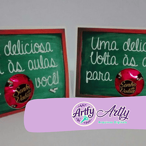 Lousa Volta as Aulas