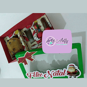 Mini Confeiteiro Papai Noel