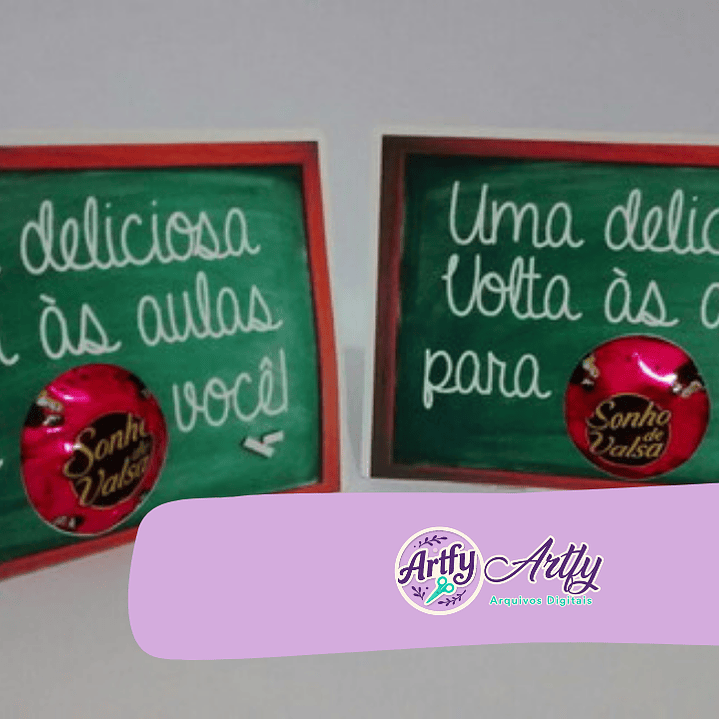 Porta Bombom Lousa 1