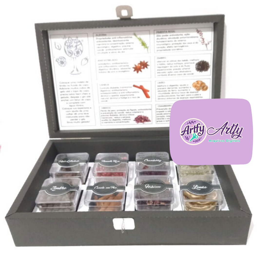 Caixa Gin Box para Especiarias 1