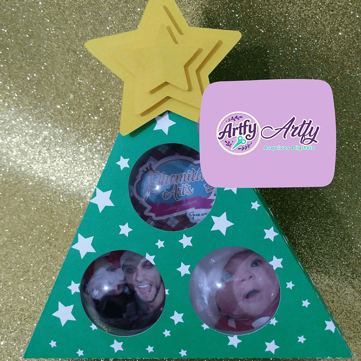 Caixa 3 Árvores de Natal 1