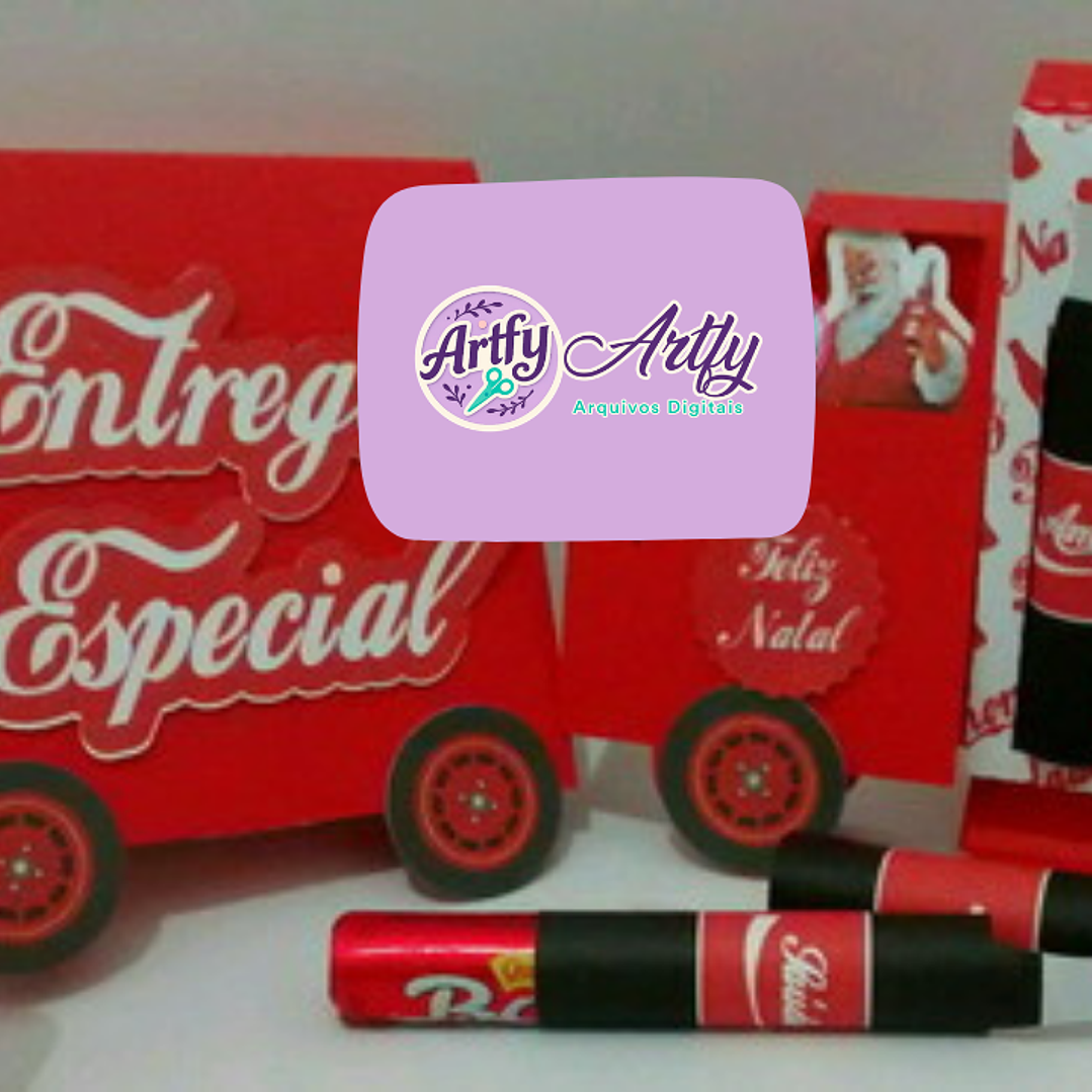 Caminhão da Coca Refri - Batom 1