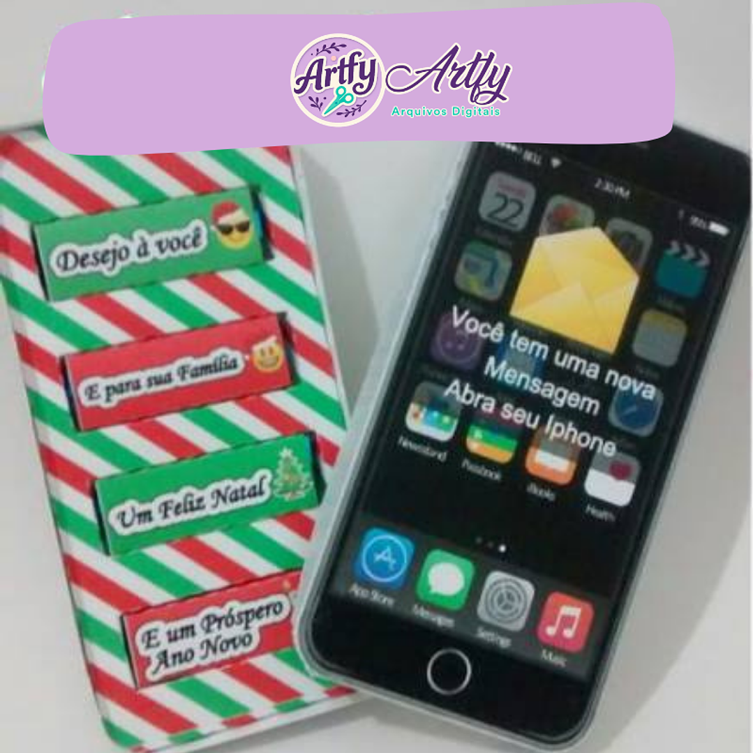 Caixa iPhone Mensagem 1