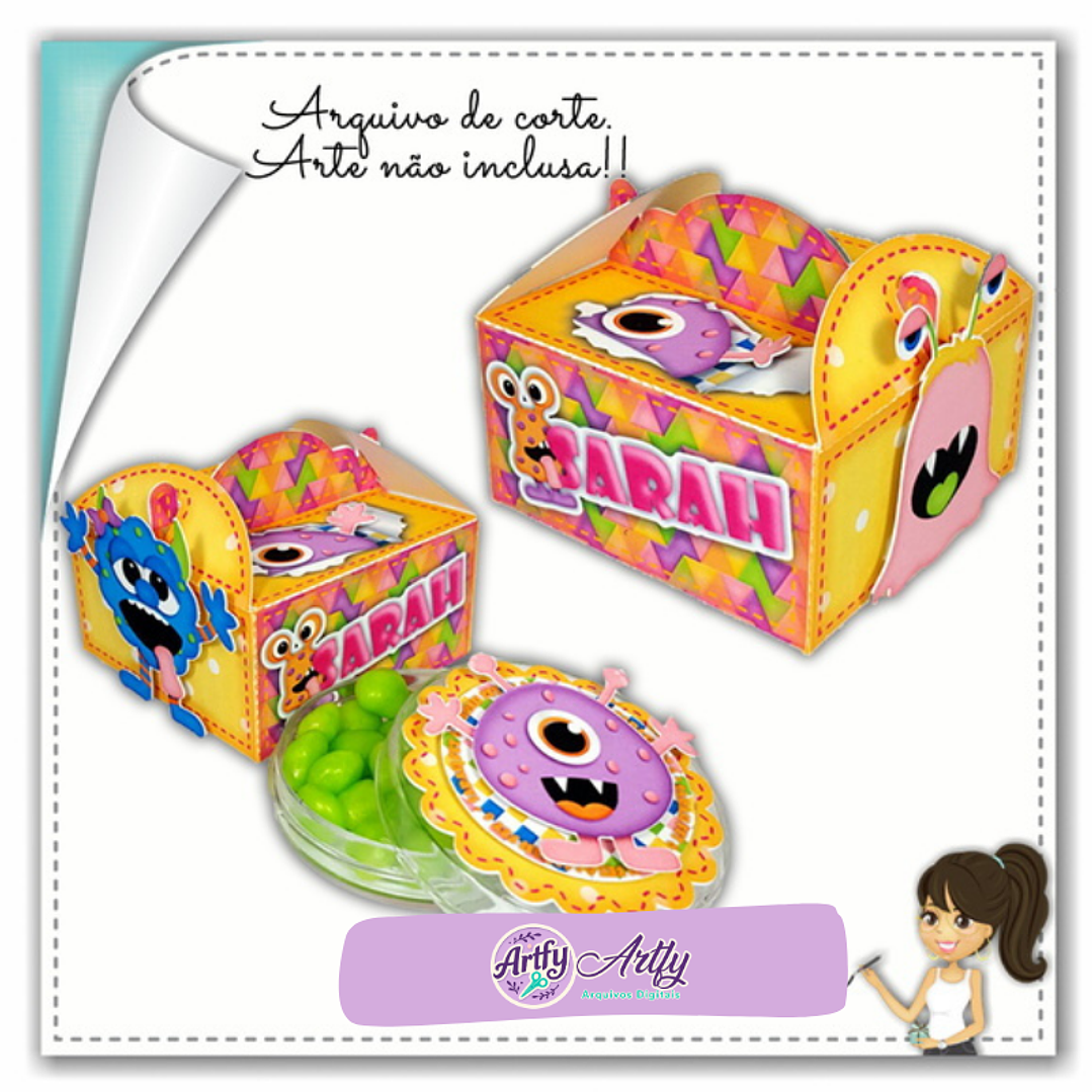 Caixa Quadrada para Latinha 1