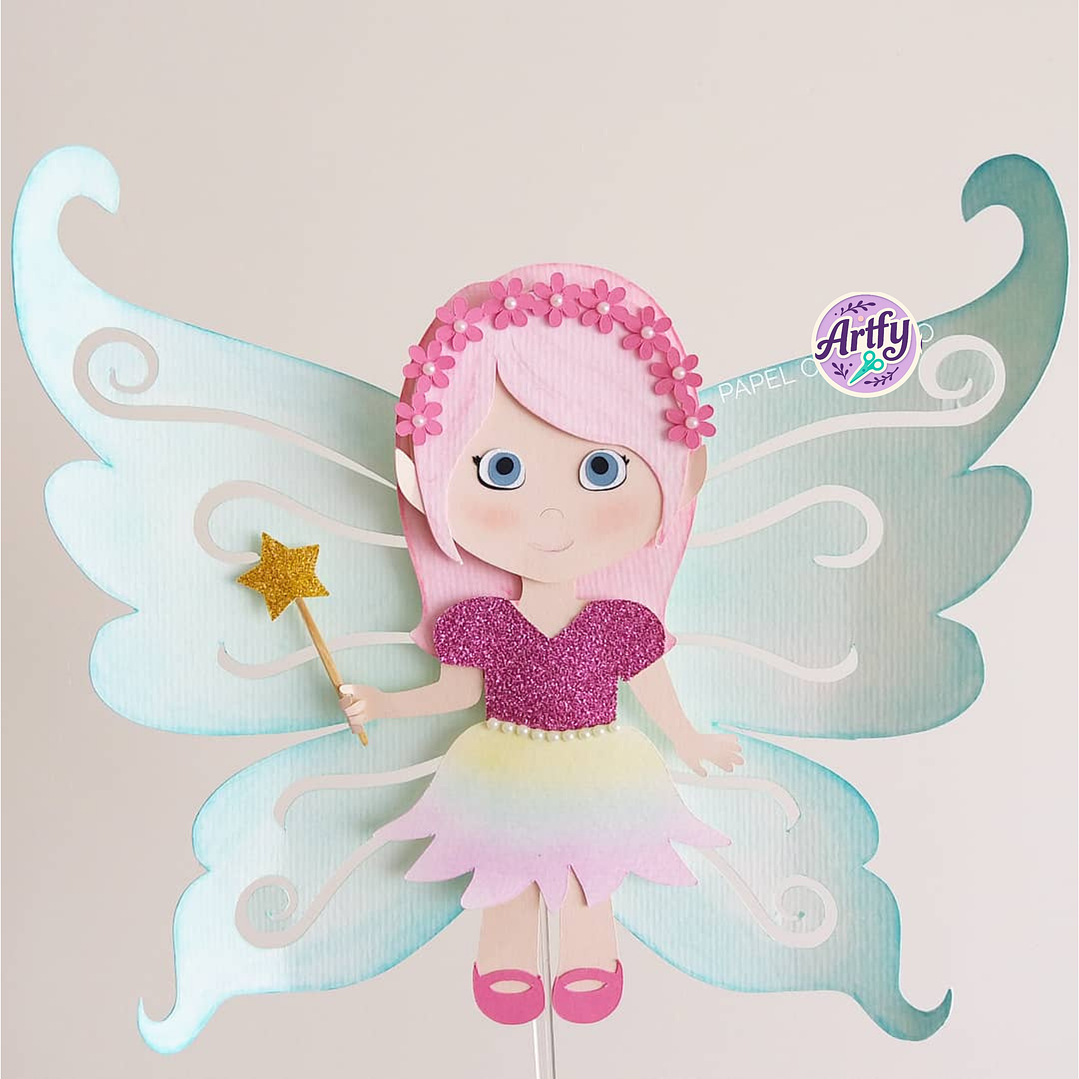 Fada de Papel em Camadas 1