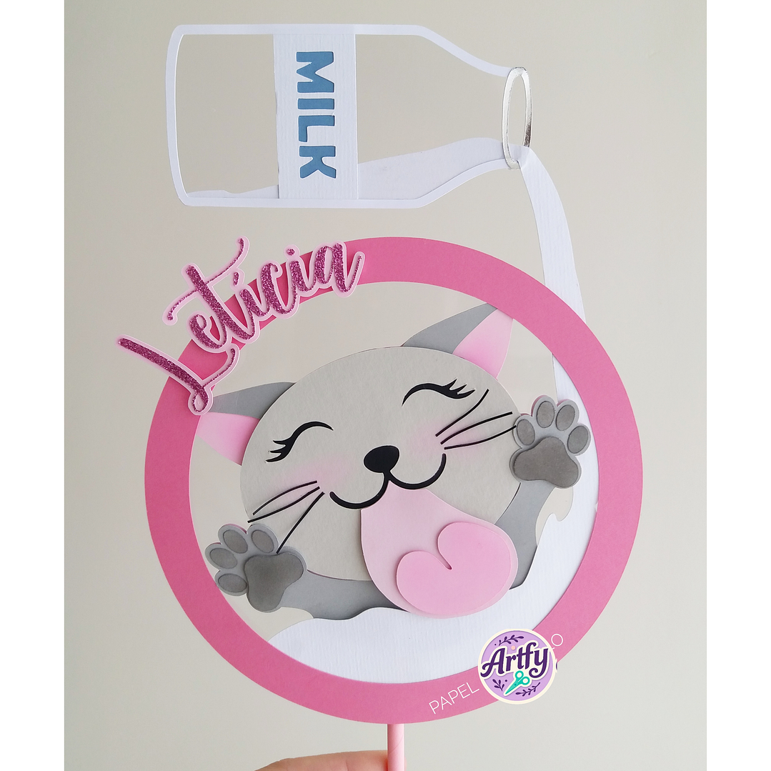 Topo Bolo Gato Milk  1