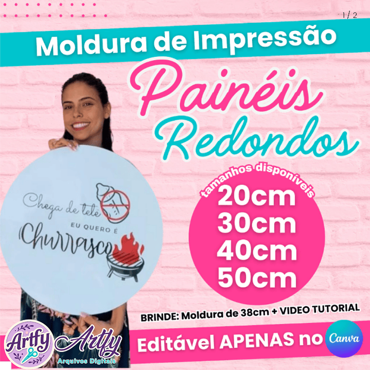 Molde - Painéis Redondos 1